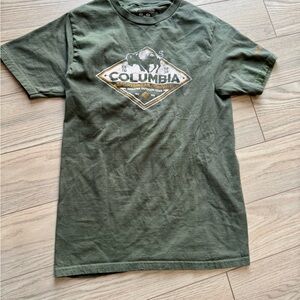 Columbia Olive Graphic Men's Tee